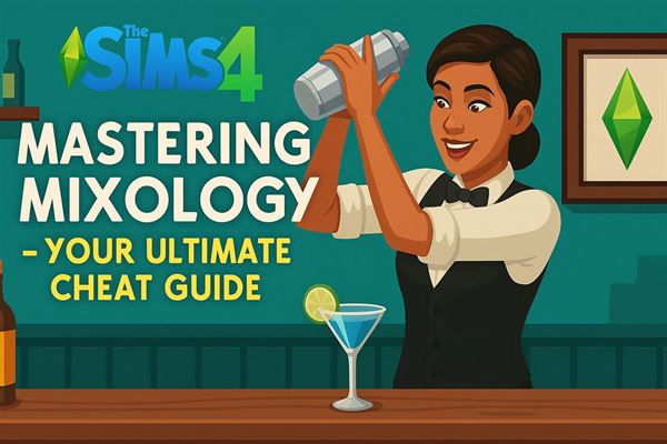 Mastering mixology in the sims 4 - your ultimate cheat guide